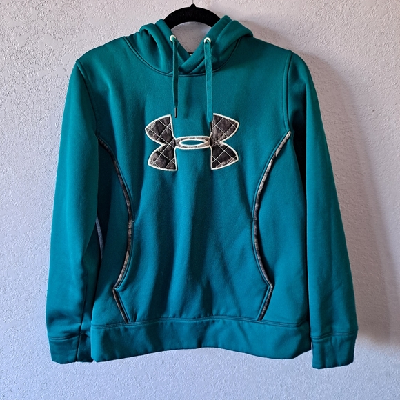 Under Armour Tops - Teal Under Armour Hoodie